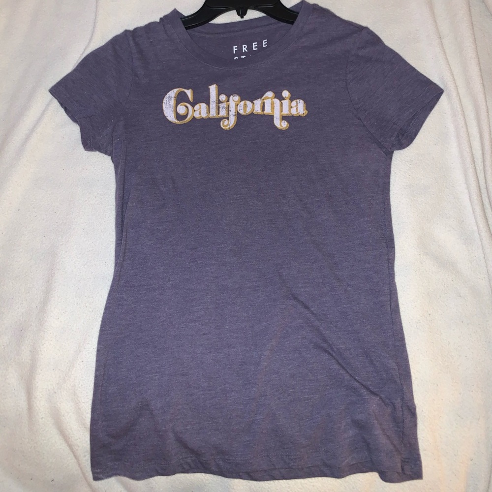 Purple Shirt with California graphic
